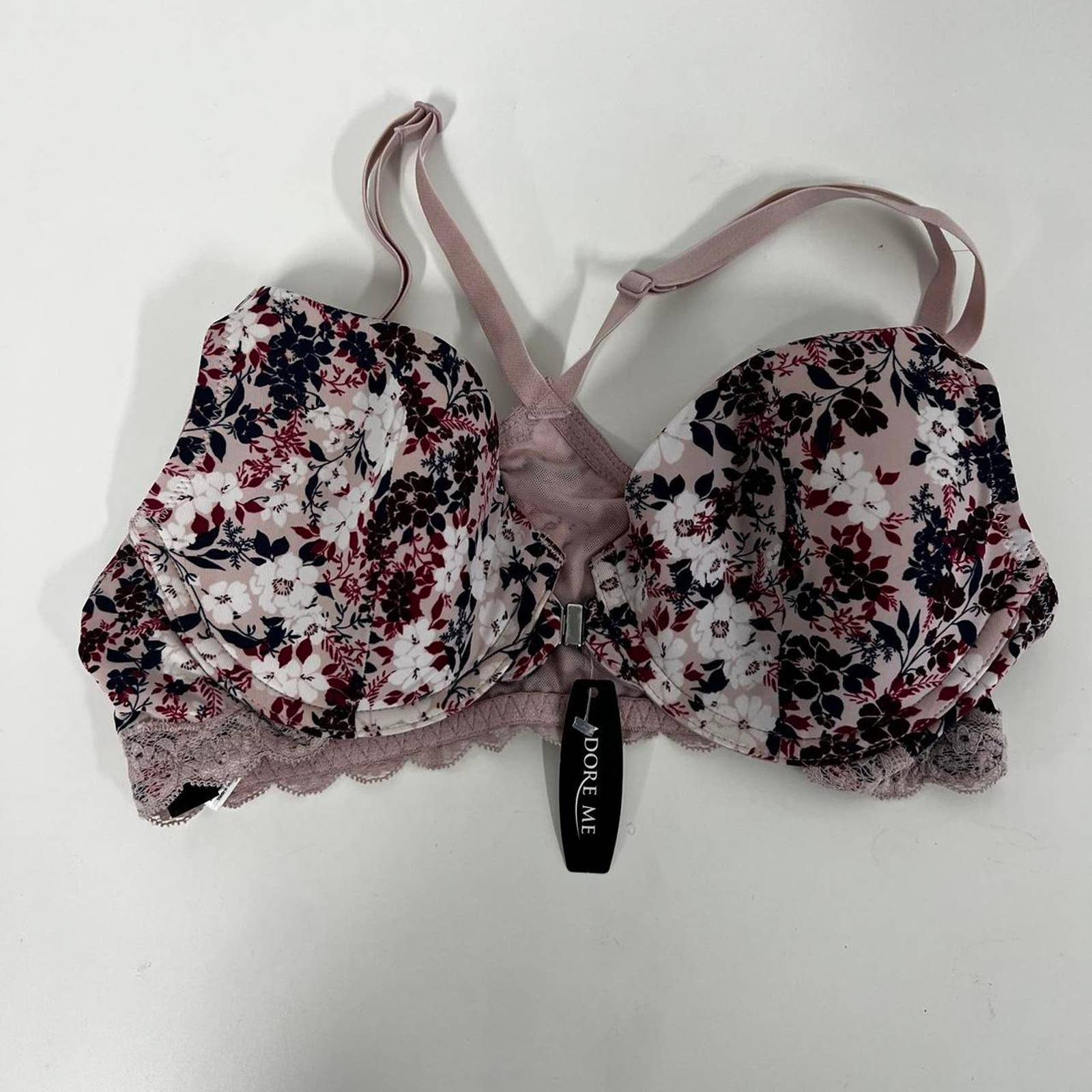 Adore Me Brand New Floral Bra 32 C M6 49